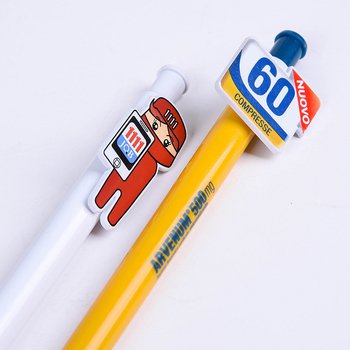 造型廣告筆-公仔娃娃筆管禮品-單色原子筆-採購客製印刷贈_2